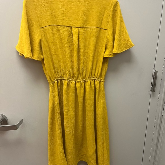 Monteau flowy golden yellow dress - Picture 2 of 4